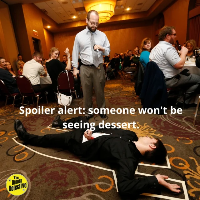 Seems someone got a little too 'cutthroat' about who gets the last slice of cake.
-
-
-
-
-
-
-
-
-
-
-

-
 #truecrime #truecrimecommunity #murdermystery #coldcase #dinner #theatre #comedy #DinnerDetective #InteractiveMurderMystery #MysteryNightOut #DinnerTheaterNight #ThinkDrinkSolve #immersivetheatre #interactivefun #livecomedy #secawards #taketwo #rm #datenightideas #couplesnightout #datenightcomedy #nightout #privateevent #instacake #cake #playlist