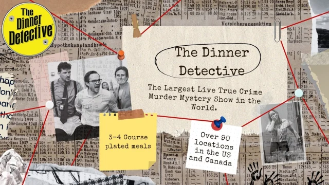 We invite you to join us for a fun night!! This is your chance to put your detective skills to the test as you try to solve a murder mystery. Dinner, drinks, and a whole lot of fun are in store for you tonight at #dinnerdetective

https://www.thedinnerdetective.com
-
-
-
-
-
-
-
-
-
-
-
-
-
-
-
-
-
 #truecrime #truecrimecommunity #murdermystery #coldcase #dinner #theatre #comedy #DinnerDetective #InteractiveMurderMystery #MysteryNightOut #DinnerTheaterNight #ThinkDrinkSolve #immersivetheatre #interactivefun #vivaelpoderpopular #livecomedy #datenightideas #couplesnightout #datenightcomedy #nightout #privateevent #truecrime #comedy #playlist #tiktok