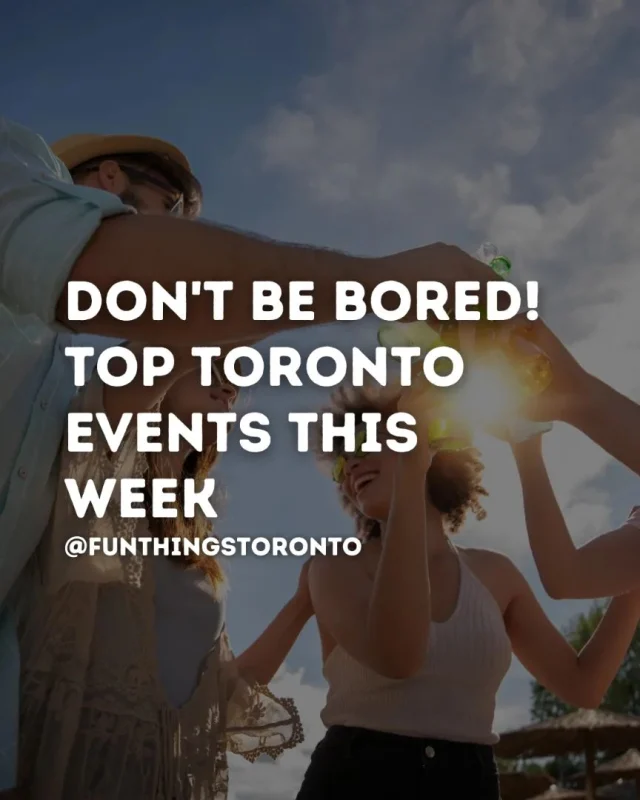 🗺 Toronto's summer is lit ! Sun's out, beats bumpin', and events galore! This week's gonna be epic, check out our guide! ⬆️

📍 Foffy's Wonderland (foffyswonderland)
📍 Summerlicious (liciousto)
📍 Taste of Lawrence 2024 (wexfordheights)
📍 Hiphop Throwback Party (barcathedral)
📍 Murder Mystery Dinner Show (dinnerdetective)

 #torontosummer #torontoevents #funthingstoronto #toronto #gta #thingstodo #torontoexperience #torontofun #torontolife