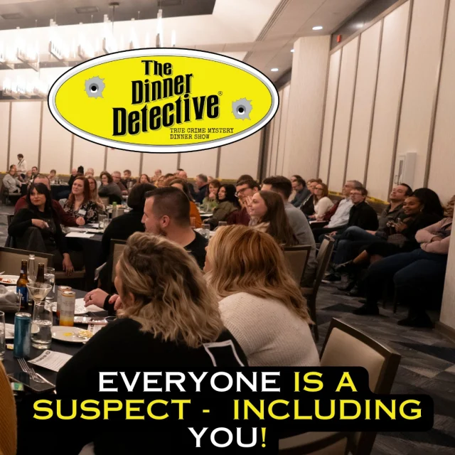 Get your detective hats on for a night of laughter, mystery, and killer food! 🥘 Come join us for Dinner Detective, where you'll dive into clues, dodge red herrings, and maybe even catch the culprit before dessert! 🍮 Act fast—tickets are disappearing faster than clues at a crime scene! 🕵️‍♀️

🎟️ Tickets: https://www.thedinnerdetective.com/thousand-oaks/event/saturday-november-16-2024-thousand-oaks-ca/

#MurderMysteryDinnerTheater #DinnerDetective #TheDinnerDetective #DinnerDetectiveShow #TrueCrime #ThousandOaksEvents #ThousandOaks #ThingsToDoThousandOaks #WhoDunnit