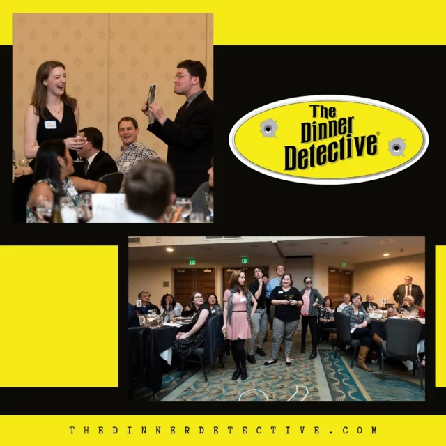 At The Dinner Detective, you become part of the mystery! 🤔 From the moment you step into our venue, keep your eyes peeled and your wits about you—everyone could be a suspect! Are you ready to take on the challenge of solving the crime? Join us for a night filled with excitement and intrigue!

#DinnerDetective #MurderMysteryNight #MurderMystery