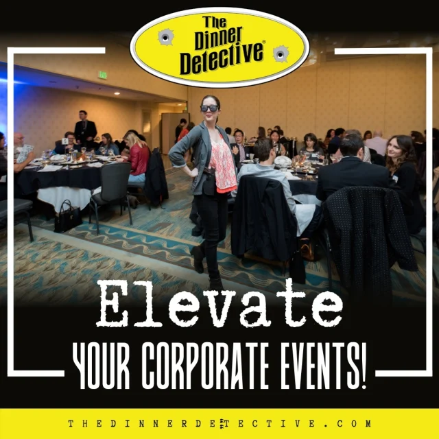 🌟 Give your corporate event a twist with our murder mystery shows! Engaging, amusing, and a fantastic way to bond with your team. Book your date now!

#DinnerDetective #CorporateEntertainment #PrivateShows #TeamBuildingFun #MurderMystery