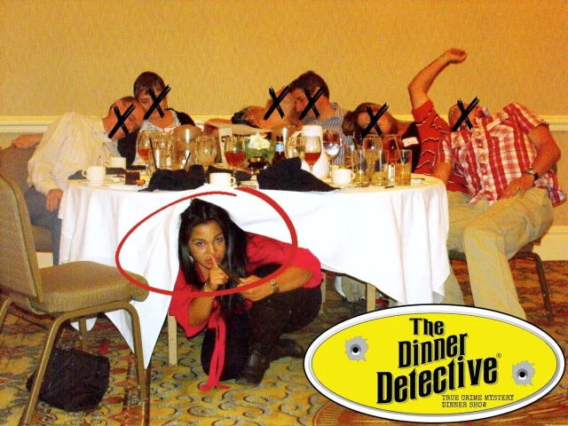 🔪 Who’s guilty? Who’s innocent? And who’s going to eat dessert first? 🍰 Join us at a location near you, for the nation’s most hilarious and interactive dinner theater!
📅 Date: Saturdays
🕒 Time: 6pm
💡 Clue: It’s the most fun you’ll have all month! Get your tickets now: https://www.thedinnerdetective.com/dinner-detective-locations/