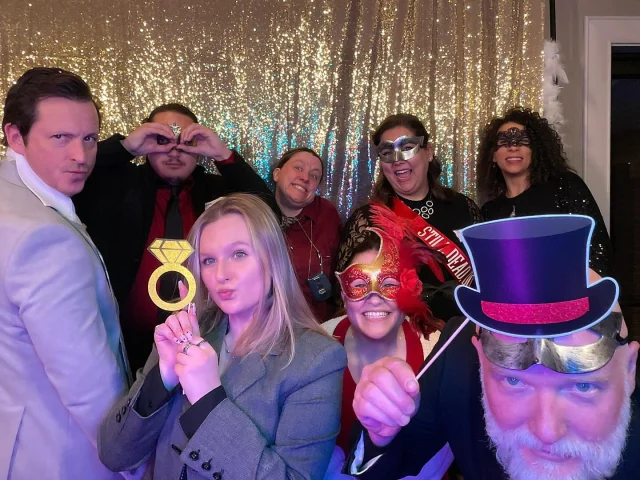 A Murder Mystery Masquerade🔥
ft. The Dinner Detective 
📍Woodcliff Hotel & Spa 
•
•
•
•
#actorslife #actress #live #thedinnerdetective #murdermystery #masquerade #dinnertheatre #love #buffalotalentmanagement #woodcliffhotelandspa #rochesterny #fairportny #newyork #photobooth #influencer #likeandcomment