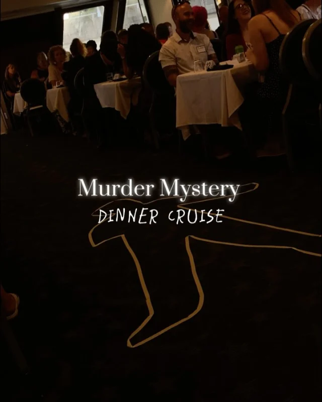 Nothing pairs better with a killer dinner than a little murder. 🔪

On March 14th, join us on the water to solve a crime. Everyone’s a suspect… including you. Sit back, enjoy a plated three-course meal, and piece together the clues while professional actors bring this interactive whodunit to life.

What’s included?

🍽 Plated 3-course dinner
🎭 A murder mystery show that will keep you guessing
🍸 Full bar available for those “I-need-a-drink-to-process-this” moments

Ready to crack the case?
Book your tickets now using the link in our bio. 🔎

📅 Friday, March 14th
🛳️ Boarding: 7:00 PM | Cruising 7:30 PM – 10:00 PM
🎟️ Tickets start at $89.95